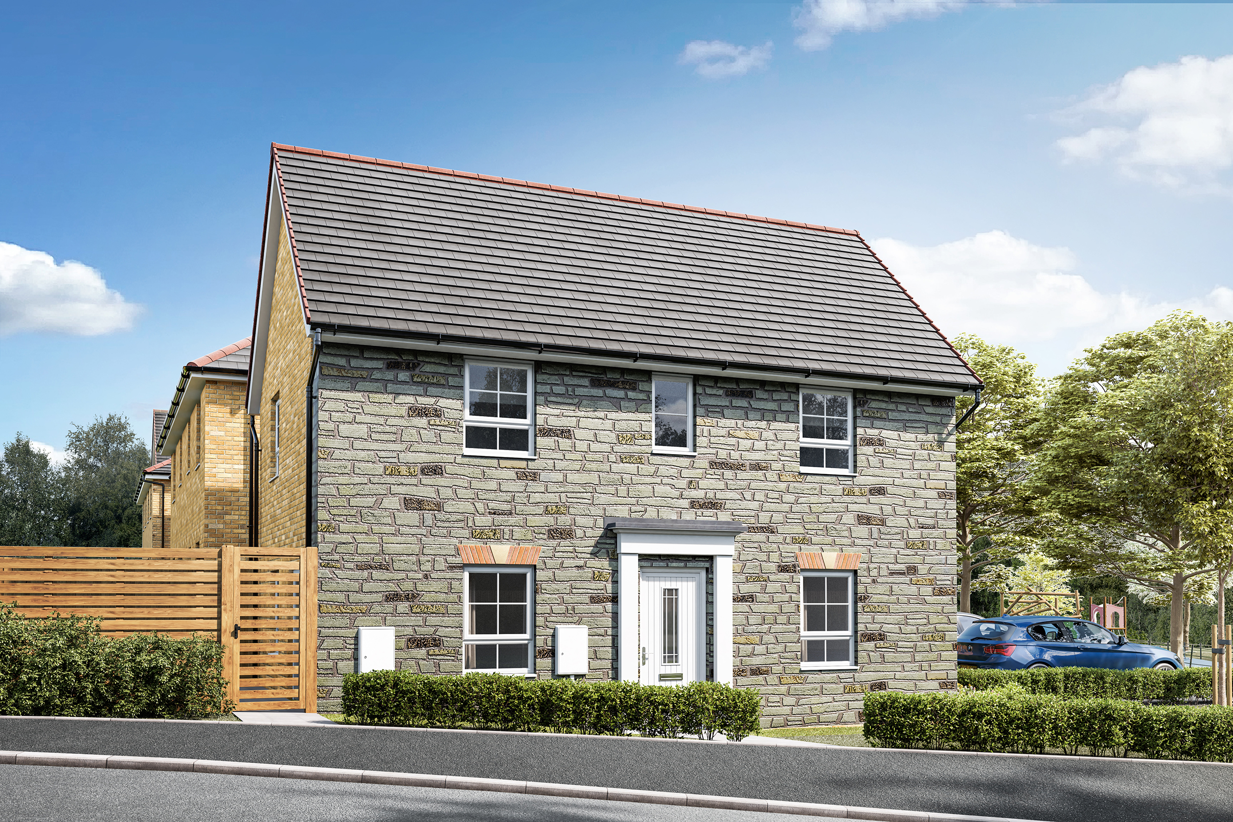 Illustrative image of the Moresby 3 bedroom home at Pen Bethan